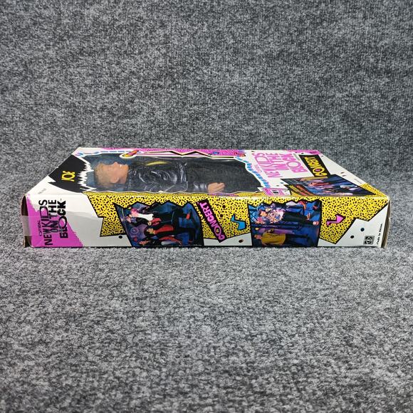 Vintage 1990 New Kids On The Block Joe In Concert Doll Figure w/ Cassette Hasbro - Picture 9 of 9